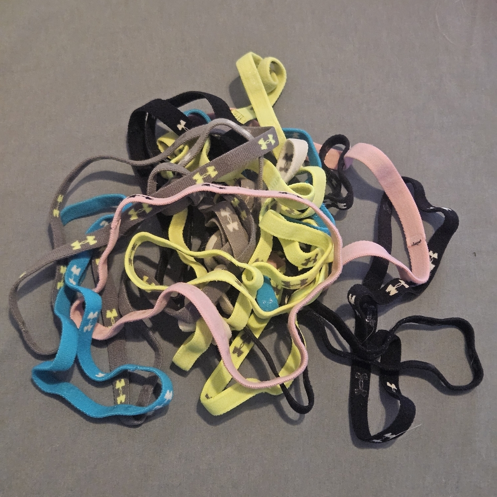 Under Armour Multicolor Elastic Headbands